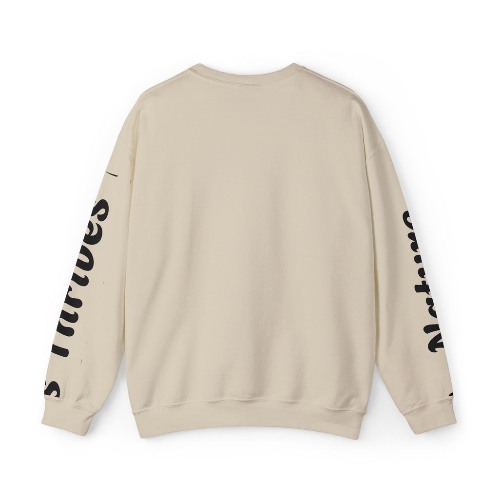 Nature Thrives Crewneck Sweatshirt — Outdoor Adventure Graphic Pullover